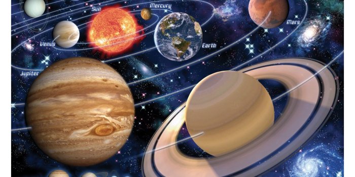 1600x1600 SunsOut Into Space Large Piece Floor Puzzle