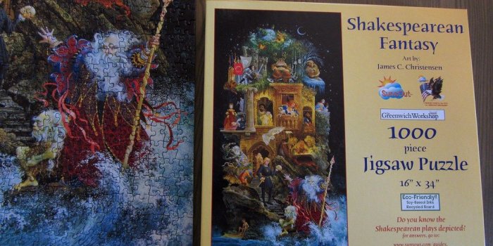 1024x768 Shakespearean Fantasy James Christensen Sunsout Jigsaw IMG…