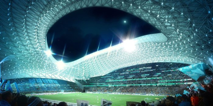 1920x1080 New Stade Velodrome Olympique de Marseille Stadium Interior