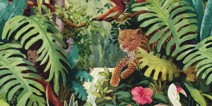 1305x1305 Brothers and Sisters V Jungle Scenic 15' x 23.88