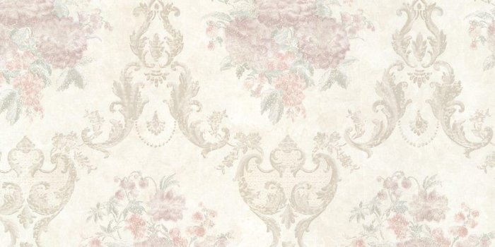1000x1000 Dutchess Blush Floral Damask Wallpaper