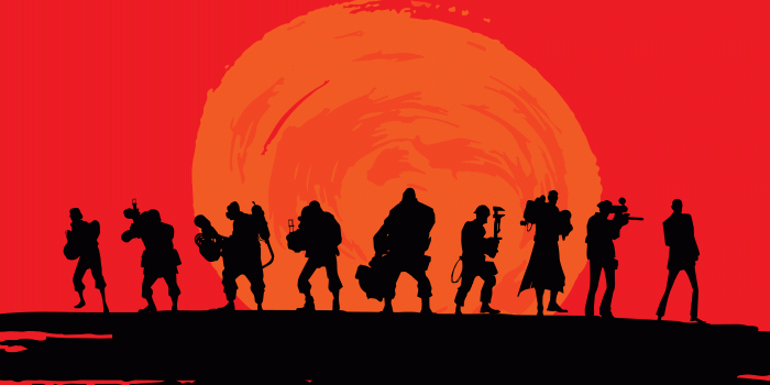 3840x2160 4K TF2 Classes Wallpaper Inspired by RDR : tf2