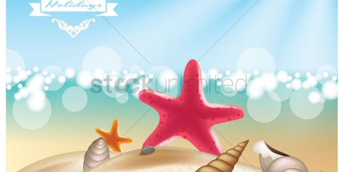1300x1300 Summer vacations wallpaper Vector Image - 1772612 | StockUnlimited
