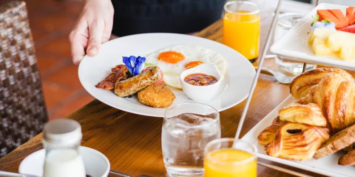 3840x2520 Good Morning Wishes With Breakfast Images HD Wallpaper