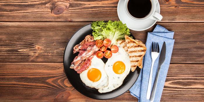 1280x853 Photos Knife Fried egg Coffee Breakfast Bread Cup Food Fork