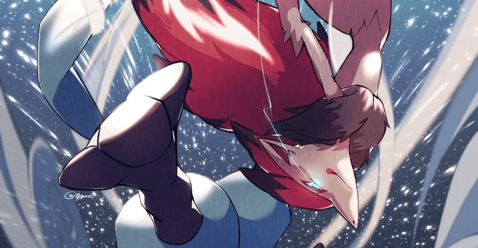 675x1200 Pokemon | Zoroark Vs Lucario - Aw Man, You Cought Me