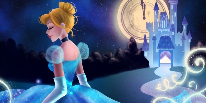 1064x768 Download Our 'Almost Midnight' Cinderella-Inspired Wallpaper