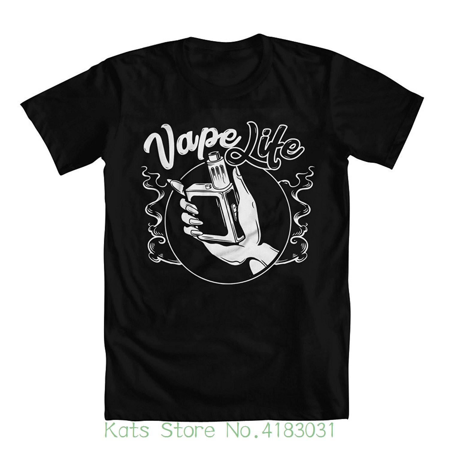 1500x1500 Vape Life Men s T shirt Summer Short Sleeves Fashion T Shirt Free Shipping