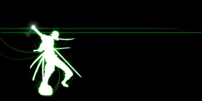 2732x1536 Silhouette Roronoa Zoro Black Wallpaper Anime #5818 Wallpaper
