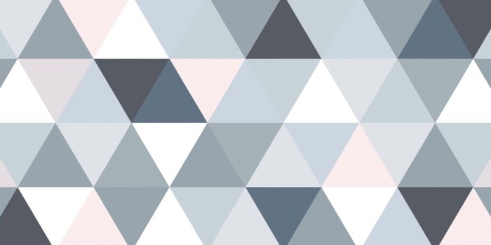 1650x1070 Grey and Pink Geometric Triangle Pattern Wallpaper Mural - Murals