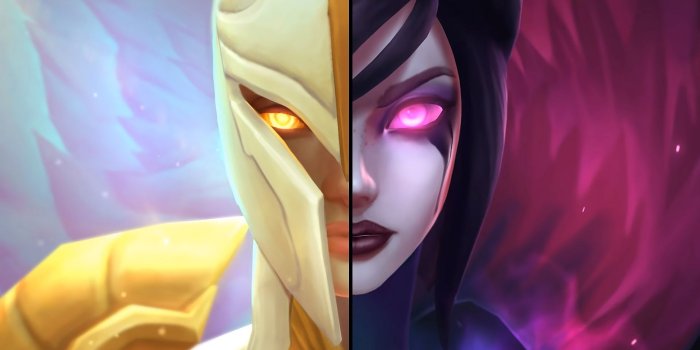 1920x1080 Kayle & Morgana rework (the Righteous - the Fallen) wallpapers