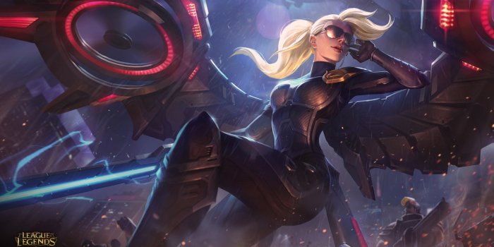 1920x1080 Riot Kayle new skin splash art (the Righteous rework) wallpapers