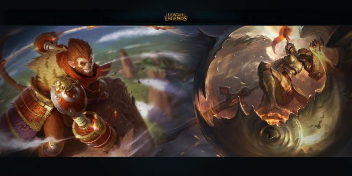 1920x1080 Wukong and Kayle HD Wallpaper | 1920x1080 | ID:46736