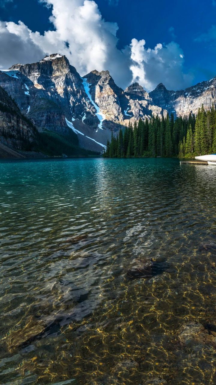 720x1280 720x1280 Canada Park Lake Mountains Sce Htc one x wallpaper