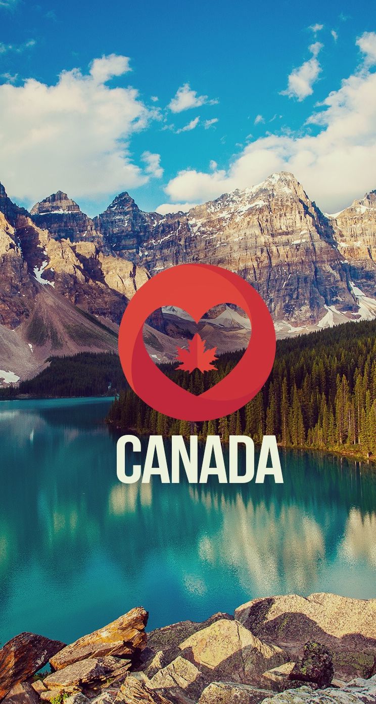 744x1392 Put some Canadian pride on your home screen with these Canada Day