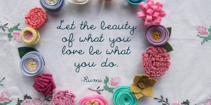 1024x768 Free Gift: Rumi Wallpaper - Cathy Crafts