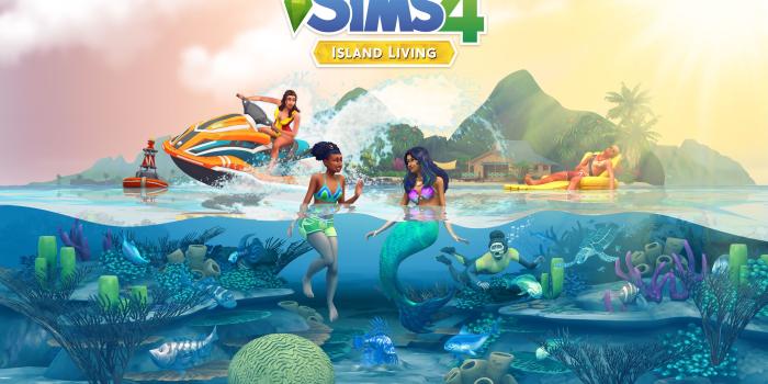 2560x1600 The Sims 4 Island Living: Desktop and Smartphone Wallpaper