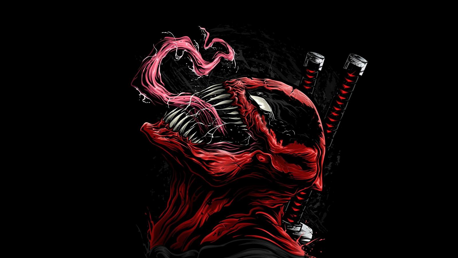 3840x2160 Wallpaper 4k Deadpool Venom Marvel Comics 4K Wallpaper Comics