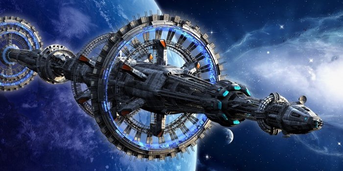 1920x1200 spaceship, Space Station, Science Fiction Wallpapers HD / Desktop