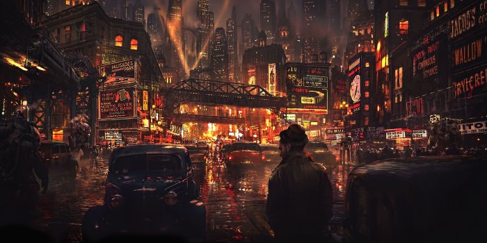 3840x2160 4500159 #cityscape, #street, #futuristic, #cyberpunk, #science