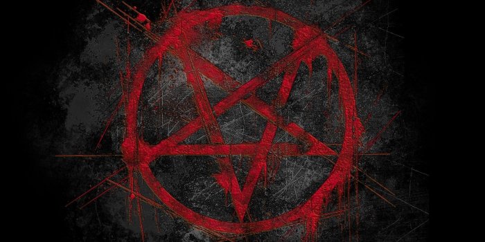 1600x1200 4582336 #horror, #black, #pentagram, #blood, wallpaper | General