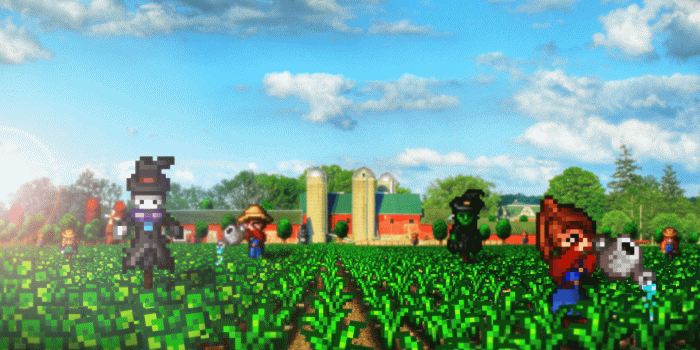 1920x1080 I made a 1920x1080 HD wallpaper using Stardew Valley sprites