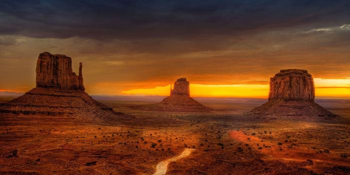 1920x1200 60+ Monument Valley Sunset Wallpapers - Download at WallpaperBro