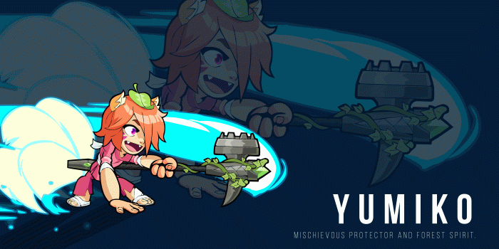 3556x2000 Yumiko Wallpaper : Brawlhalla