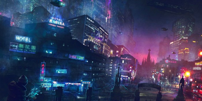 1920x1080 Cyber City Wallpapers - Top Free Cyber City Backgrounds