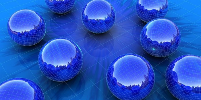 1680x1050 3D Blue Balls HD Wallpaper | HD Wallpapers
