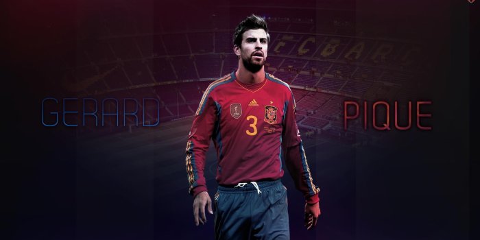 1920x1080 Gerard Pique Wallpaper #6 - Football Wallpapers