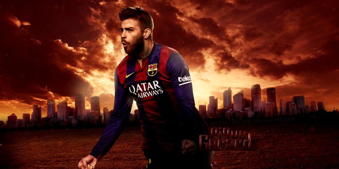 1920x1080 Gerard Pique Fc Barcelona Club Player Wallpaper HD Wallpapers Cool