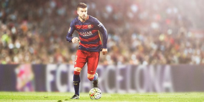 1280x720 Wallpaper Gerard Pique, FC Barcelona, HD, Sports, #10842