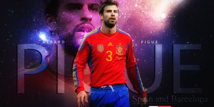 1440x900 Gerard Pique Football Wallpaper