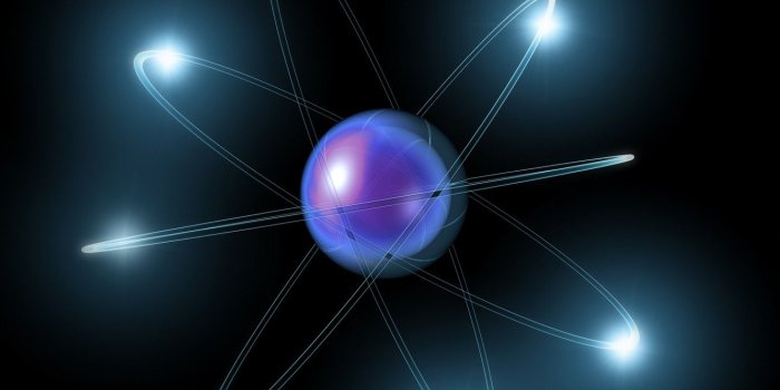 1332x850 Wallpaper light, science, orbit, chemistry, physics, atom, electron