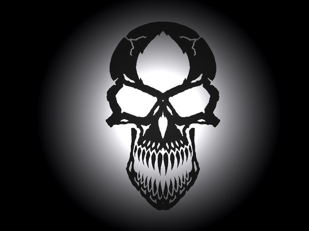 1024x768 Free 3D Skull Wallpapers