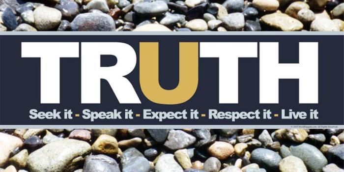 1024x768 Motivational Wallpaper on Truth- Seek it, Speak it, Expect it