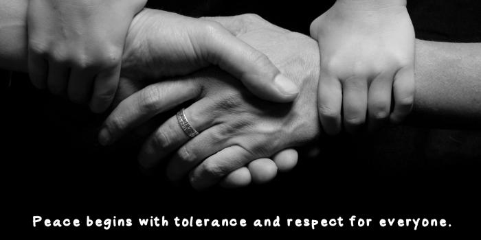 1920x1080 Peace begins with tolerance and respect for everyone - Wallpapers