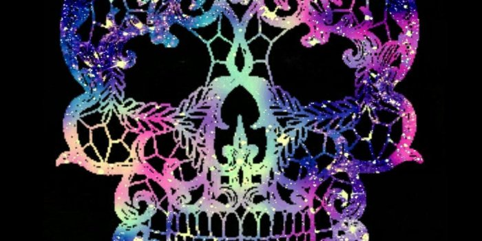 1253x2090 61+ Girly Skull Wallpapers on WallpaperPlay