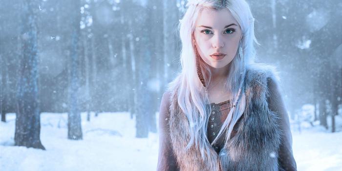 2879x1799 Female Elf HD wallpaper