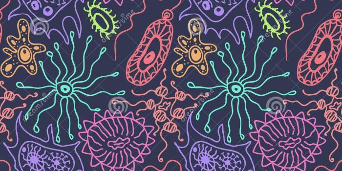 1300x1390 microbe pattern wallpaper - Google Search | illustrations | Pattern