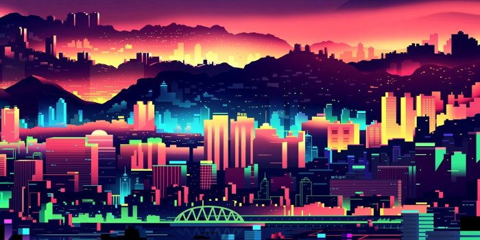 1920x1080 2d Cityscape HD Wallpaper | 1920x1080 | ID:61385