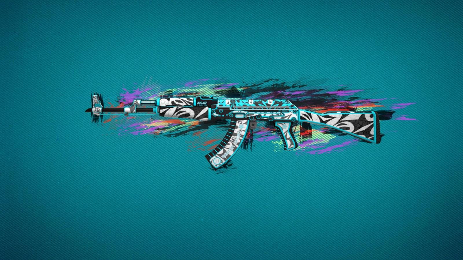 2560x1440 2560x1440 Ak47 Colorful Art 1440P Resolution HD 4k Wallpapers