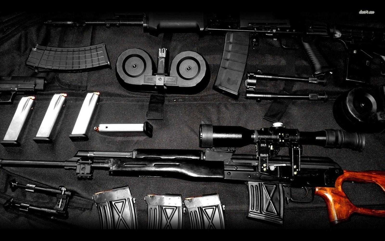 1680x1050 AK-47 wallpaper - Photography wallpapers - #13344