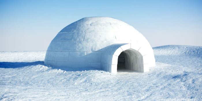 1346x728 North Pole Igloo | Wallpapers Genius