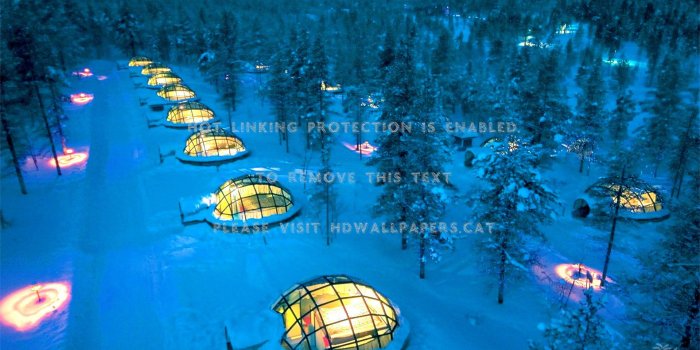 1920x1080 igloo village on winter night snow wintier
