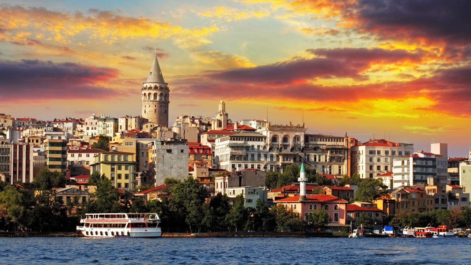 3840x2160 Wallpaper Turkey, Istanbul, sea, sunrise, 4k, Travel #16656
