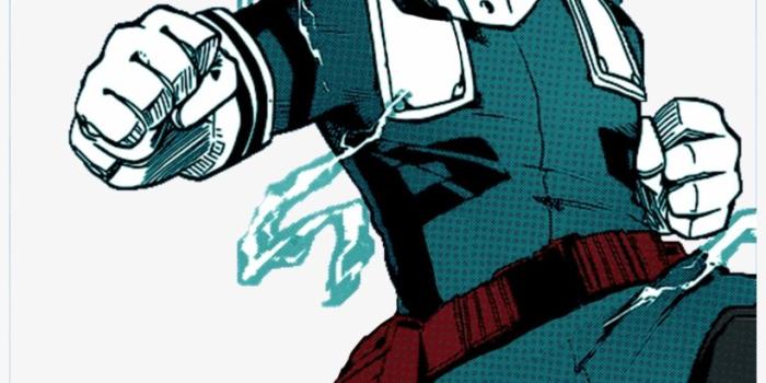 820x1460 Redraw/colordeku Recolour - My Hero Academia Deku Wallpaper Black