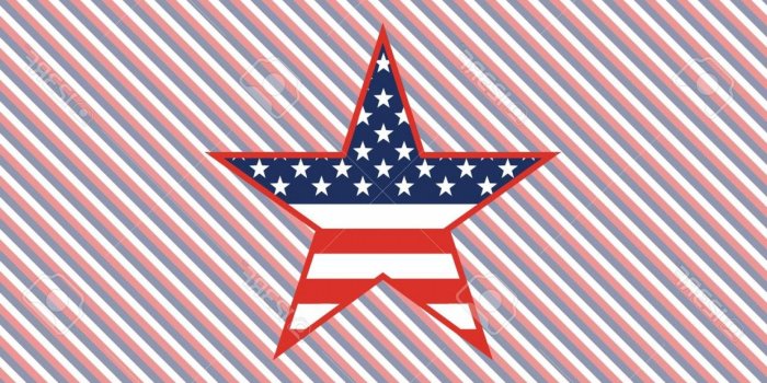 1560x1560 Photostock Vector Us Patriotic Stars Pattern On Red And Blue Stripes