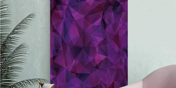 1000x1000 Amazon.com: Anzhutwelve Indigo Wallpaper Broken Glass Inspired